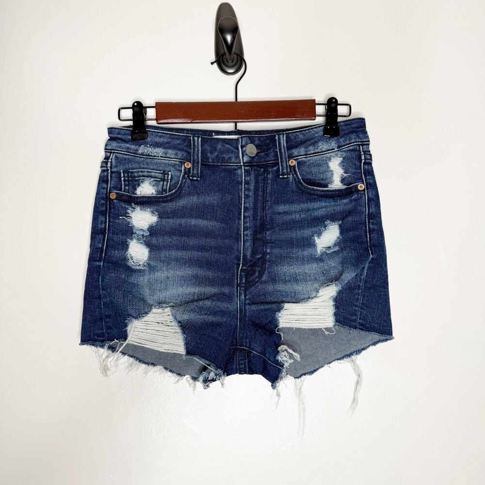 Buckle BKE Stella High Rise Distressed Stretch Jean Shorts Women’s Size 25